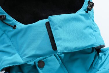 Чоловіча зимова куртка для сноуборду та лижного спорту, тепла, водонепроникна, вітрозахисна, з капюшоном, зелена (L, Синій)