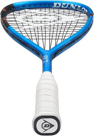 Тенісна ракетка DUNLOP FX Team, універсальна, синьо-чорна-оранжева