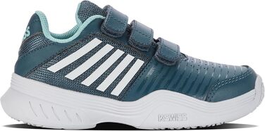 Кросівки для хлопчиків K-Swiss Court Express Omni, біло-аква блакитний, 35 EU