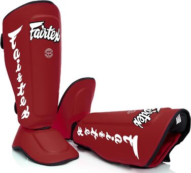 Захист гомілки та стопи Fairtex SP7 для муай-тай, чоловіків, жінок і дітей, знімний, з синтетичної шкіри, легкий і довговічний