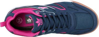 Взуття для залу Airsoft Lico Unisex, 39 EU, Колір: Морський, Рожевий, Білий