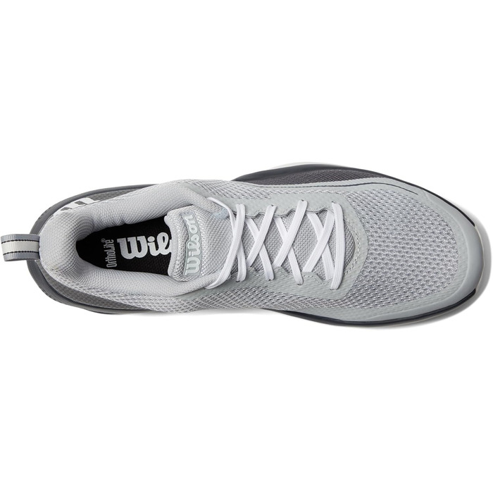 Тенісні кросівки Wilson Rush Pro Lite WRS333180 Weiss 43 1/3 EU Сірі - Легкі та дихаючі
