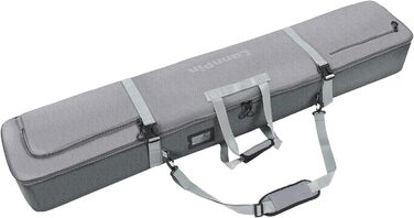 Чохол для сноуборду з повним захистом, водонепроникний, 160 см, міцний поліестер 900D, для сноуборду, лиж, палиць, шолома, взуття. Підходить для перевезення літаком.