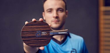 ANDRO Holz Gauzy SL – тенісна ракетка для настільного тенісу для просунутих гравців, дерев'яна, професійна