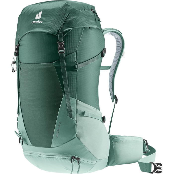 Жіночий туристичний рюкзак Deuter Futura 30 SL Forest-Jade з кріпленням для шолома, 30 л