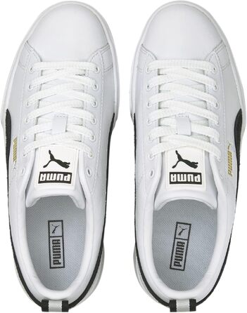 Жіночі кросівки PUMA Mayze Wn's White Black — білі кеди на платформі, розмір 39 EU