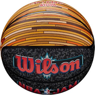 Баскетбольний м’яч Wilson NBA Jam для вулиці, розмір 7