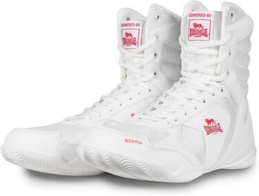 Боксерські черевики Lonsdale Heskin, 43 EU, білий/червоний