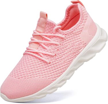 Жіночі кросівки для бігу та активного відпочинку. Стильні рожеві кросівки для занять спортом та прогулянок (42 EU)