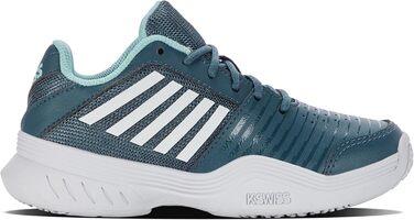 Тенісне взуття K-Swiss Court Express Omni для дівчаток (37.5 EU, Indian Teal White Aqua Splash)
