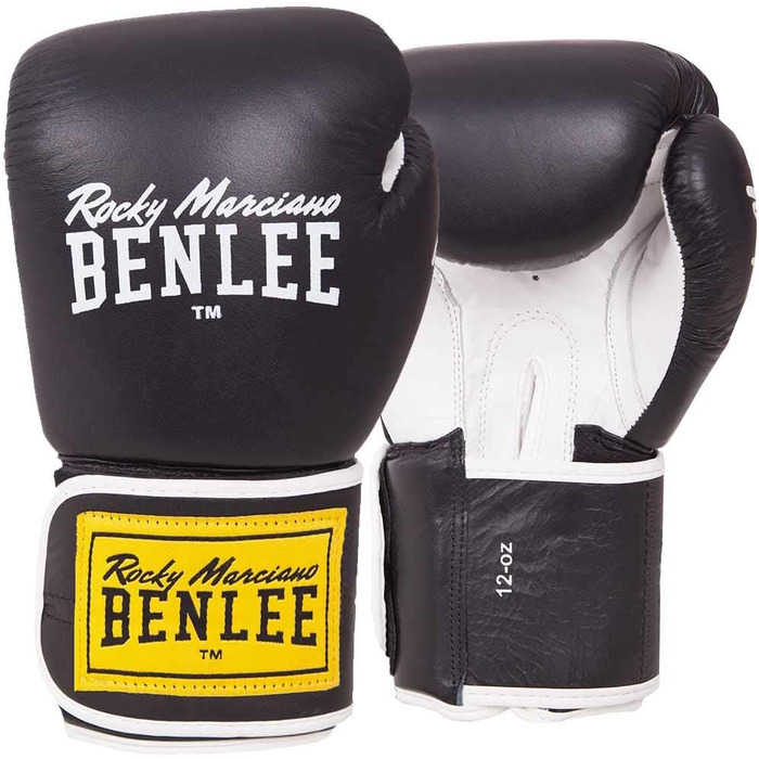 Боксерські рукавички BENLEE Tough, чорні, 12 Oz