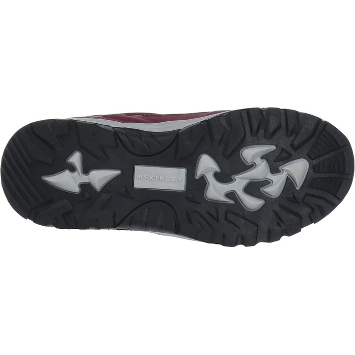Черевики McKinley Maine II Wanderstiefel - червоне вино/вугільний, унісекс, 28 EU