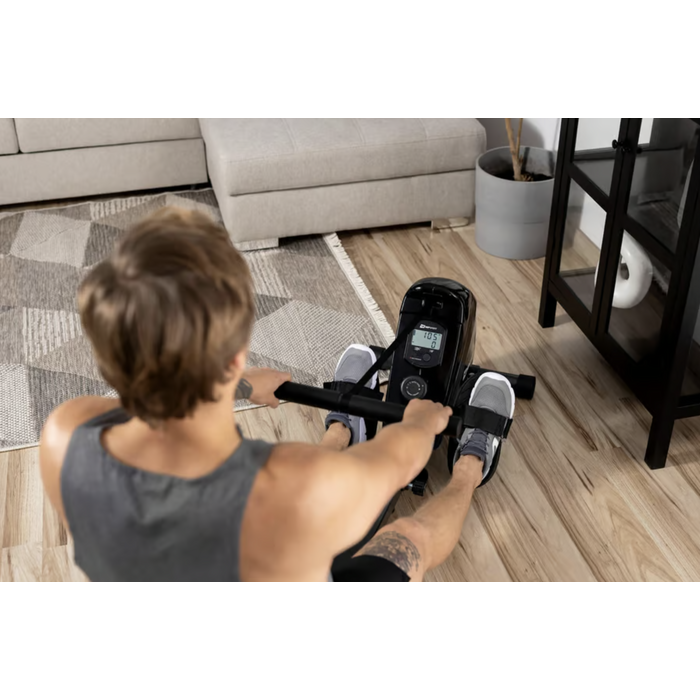 Гребний тренажер Hop-Sport HS-030R Boost золотистий