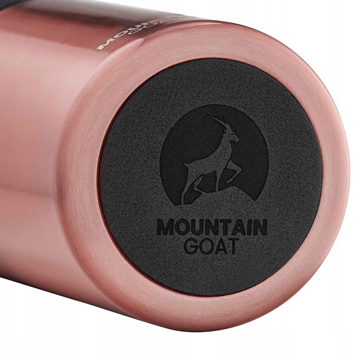 Термокухоль Mountain Goat Travel, рожевий, 450 мл, нержавіюча сталь