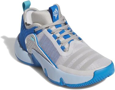 Кросівки баскетбольні adidas Trae Unlimited (4.5 US) - сірий, синій, металік