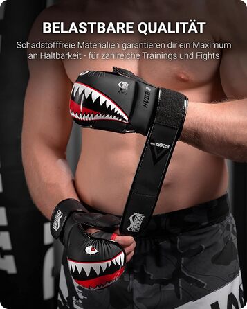 Рукавички боксерські Phantom MMA Apex | Професійні рукавички для спарингу, бою, боксу, фріфайту Fight Squad - Чорні L-XL