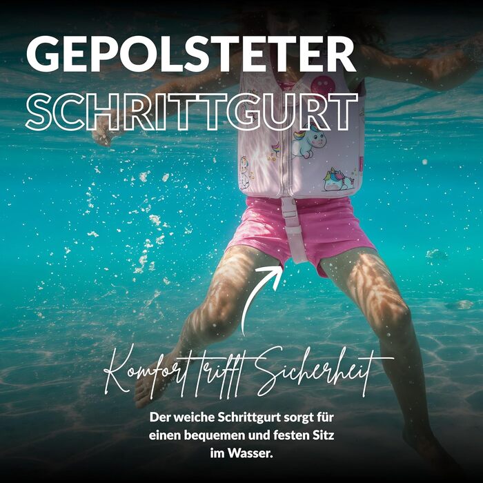 Дитячий рюкзак NOARD Kinder Schwiweste з 40+ нашивками для персоналізації, різні дизайни та розміри, 15–30 кг, 2–6 років, сертифікований EN 13138-1:2021 для безпечного навчання ходьбі, Siply green (L, Fantasy Friends)