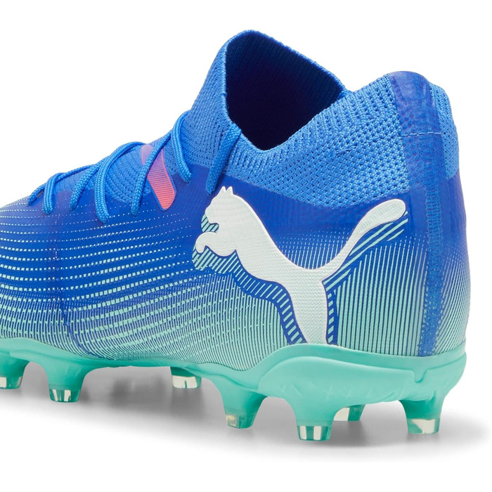 Кросівки футбольні PUMA Future 7 Match Fg/Ag, 42.5 EU, Bluemazing/Puma White/Electric Peppermint