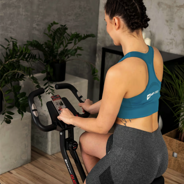 Велотренажер Hop-Sport HS-3020X Quest X-Bike чорно-червоний