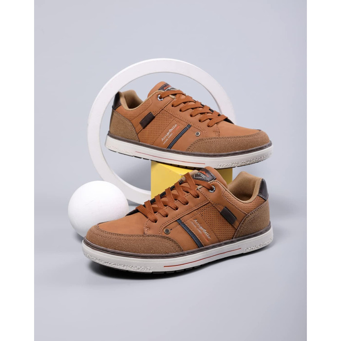 Кросівки чоловічі ARRIGO BELLO для активного відпочинку, спорту та прогулянок. Розміри 41-46 (43 EU), колір: коричневий (C1).