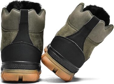 Чоловічі зимові черевики Wondamo: теплі, водонепроникні, з антиковзким покриттям, для активного відпочинку на природі, розмір 41 EU, зелені