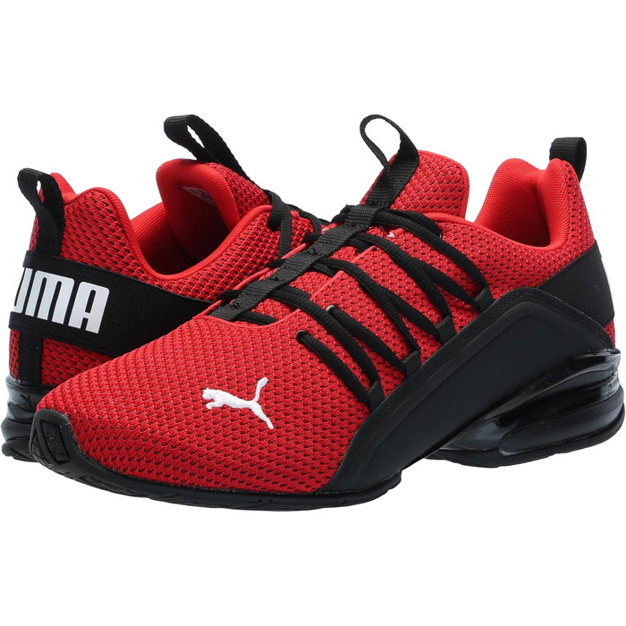 Кросівки чоловічі PUMA Tazon 6 Cross Trainer, 45 EU, червоно-чорні, сезон SS24