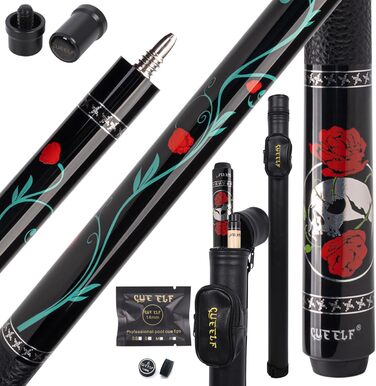 Більярдний кий CUEELF з канадського клена, 13 мм наконечник, вага 553-595 г, для барів, клубів та гри в більярд