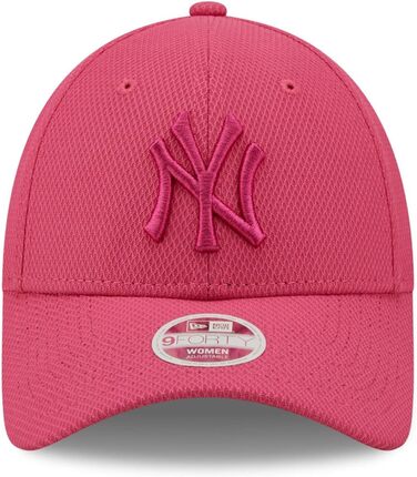 Кепка New Era New York Yankees MLB Diamond Era рожева 9Forty регульована, жіноча