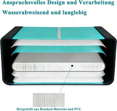 Airtrack CASSILANDO 300x100x10 см - Надувний мат для гімнастики, акробатики та йоги (М'ятний/Чорний)