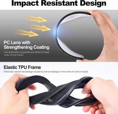 Одаленд Скі-маска для дорослих: сноуборд, лижі, захист від сонця, чорний, VLT 14%