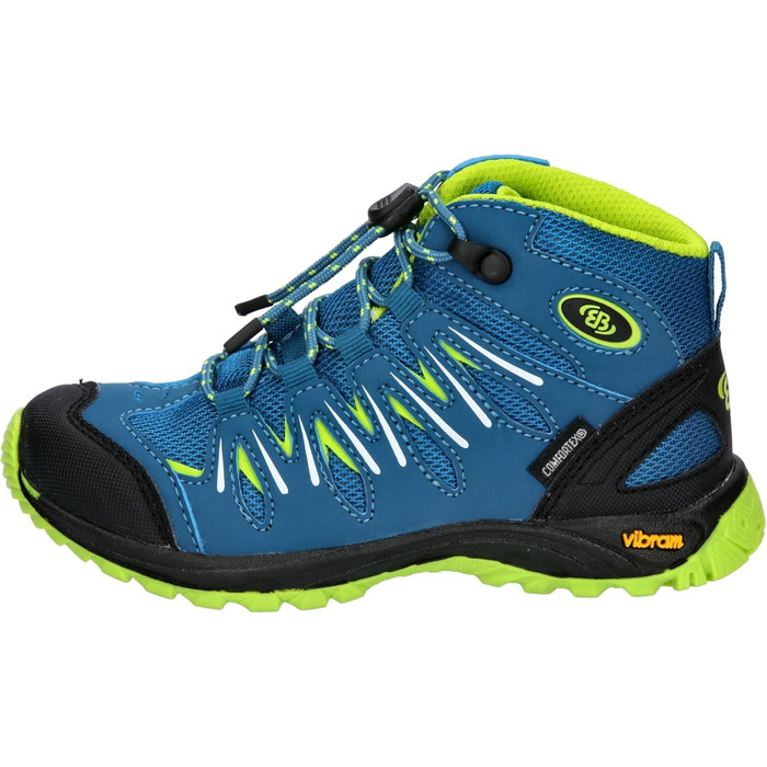 Дитячі кросівки для трейлраннінгу Brütting Mädchen Expedition, 26 EU, Petrol Lemon