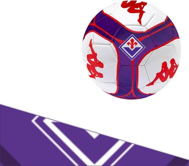 Офіційний футбольний м'яч Kappa Fiorentina, фіолетовий з червоним логотипом