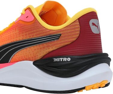 Кросівки PUMA Electrify Nitro 3 для чоловіків (40.5 EU, Sun Stream Sunset Glow Puma White)