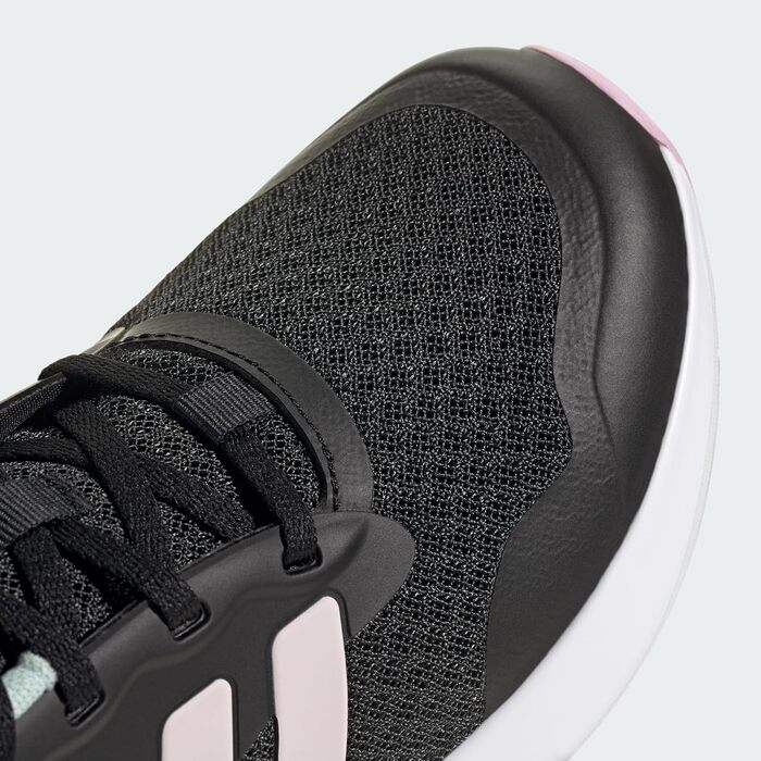 Кросівки Adidas Fortarun 3.0 для унісекс (21 EU, чорний, рожевий, фіолетовий)