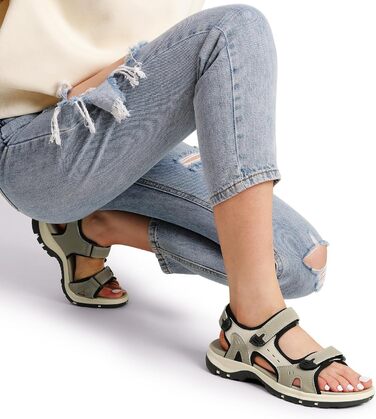 Спортивні сандалі жіночі DREAM PAIRS Sdsa2401w бежеві, розмір 41.5 EU