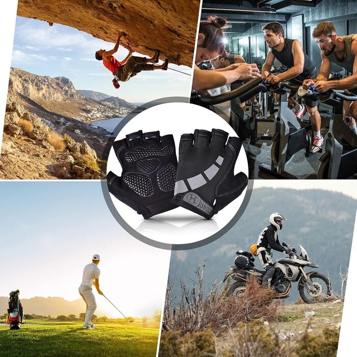 Спортивні рукавички для фітнесу, тренувань, кросфіту: дихаючі, неслизькі, для силових видів спорту, сірі, розмір L