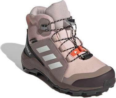 Дитячі трекінгові черевики Adidas Terrex Mid Gore-TEX (6.5 UK) - рожевий, білий, коричневий