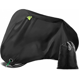 Водонепроникний чохол для велосипеда BigDean – захист від негоди, підходить для 1-2 велосипедів, мотоциклів та ролерів, поліестер 210D