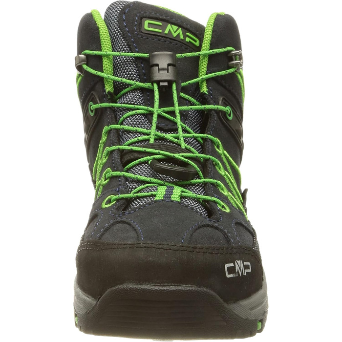 CMP Kinder Rigel Mid Trekking Shoes Wp - Дитячі трекінгові черевики середньої висоти, водонепроникні, блакитний/геко, 25