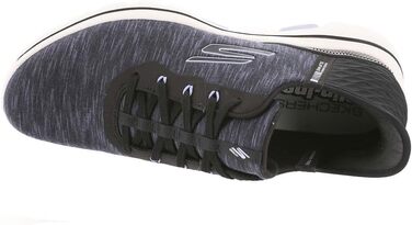 Жіночі гольф-кросівки Skechers Go Walk 5 Relaxed Fit, чорно-лавандові (41 EU)