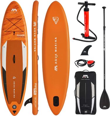 Надувна SUP-дошка Aqua Marina Fusion для серфінгу та веслування, комплект