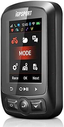 Велокомп'ютер iGPSPORT iGS620 з GPS, датчиками швидкості, каденсу та пульсу, з картами та навігацією, бездротовий