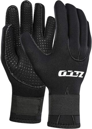 Неопренові рукавички ZCCO 3 мм з антиковзким покриттям для дайвінгу та снорклінгу, з регульованим ремінцем (M)