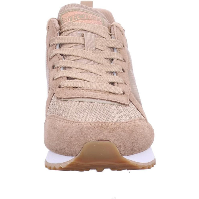 Кросівки Skechers OG 85-Goldn Gurl жіночі, бежевий замша та нейлон з рожевим золотим оздобленням, розмір 40 EU
