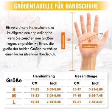 Рукавички для бігу з сенсорним екраном GXCROR, флісові, теплі, вітрозахисні, зимові для чоловіків та жінок, для активного відпочинку