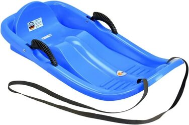 Санки-боб KHW Snow Bird De Luxe Iceblue для снігу, пластикові, блакитні