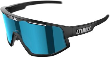 Спортивні окуляри Bliz Fusion, матові чорні, змінна накладка Jawbone, універсальний розмір