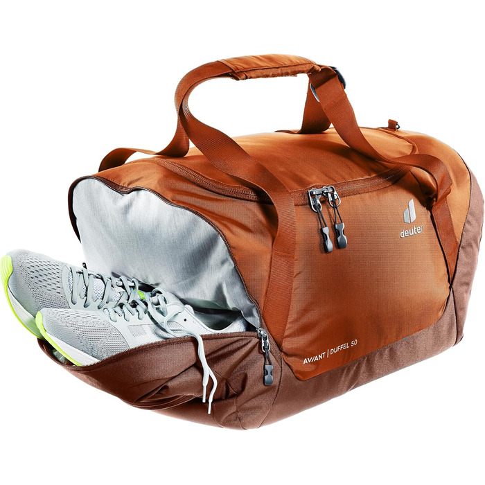 Сумка спортивна та дорожня Deuter AViANT Duffel 50 л, каштан/умбра