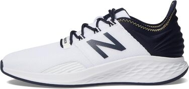 Чоловічі гольф-шоу New Balance Fresh Foam Roav (44 EU, білий/морський блакитний)