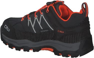 Дитячі трекінгові черевики CMP Rigel Low Wp для хлопчиків, Антрацит/Помаранчевий, 33 EU